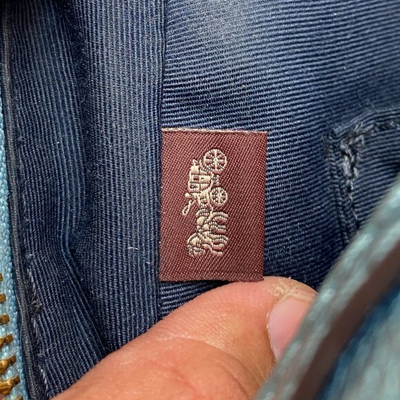 Coach Two-Tone Leather Backpack - Picture 14 of 16